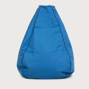 Bean Bag Filler Nz: Blue Canvas Bean Bag