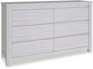 Coastal 6 Drawer Lowboy/Dresser