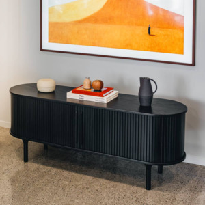 Entertainment Units: Palliser Black TV Unit