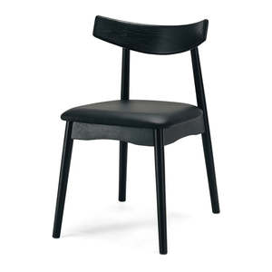 Dining Chairs: Wagner Black Oak Chair
