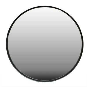 Living Room: LEF Crane Black 81cm Round Mirror