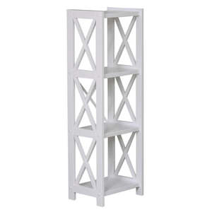 Living Room: Brixton 4 Shelf W400mm Bookcase