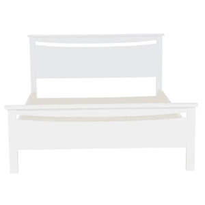Petra Short Double White Bedframe