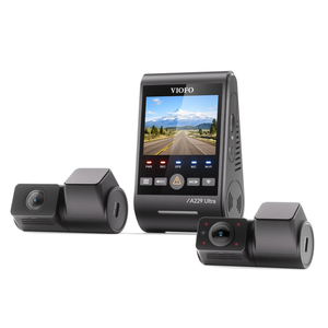 Dashcams - Smart EV Chargers: VIOFO A229 Ultra 3CH 4K Front+4K Rear+1080P Fisheye Cabin Dashcam