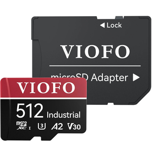 VIOFO 512GB Industrial microSD Card – U3 A2 V30