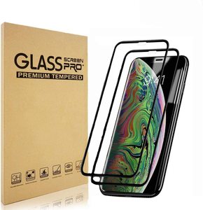 Full Coverage Screen Protector for iPhones, Black Edge, Tempered Glass Film , Ca&hellip;