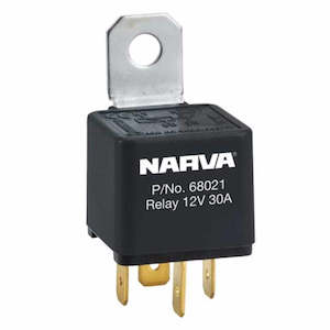 Electrical Sundry: Narva - Relay 12v Open 4 Pin 30a