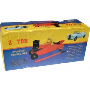 Trolley Jack 2 Ton Height 130-300mmin Colour Box