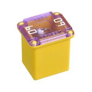 Fuses: 60 AMP YELLOW LJC FUSIBLE LINK (Blister Pack Of 1)
