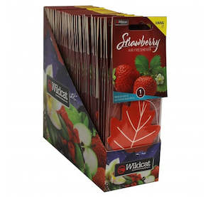 Air Freshener: LEAF 7 X 6 ASSORTED AIR FRESHENERS PK42