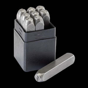 Measuring Marking: DRAPER 6mm Number Punch Set