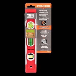 Measuring Marking: SWANSON 225mm Magnetic Torpedo Level