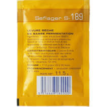 Ingredients: Saflager S-189 Yeast (11.5g)