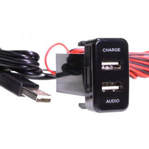A 100 1008 Harnesses: DUAL USB CHARGE/SYNC T/S VARIOUS TOYOTA