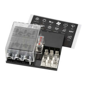 Fuses: Narva - Fuse Hold 6 Way With Single Grounding