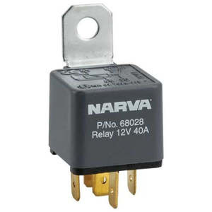 Electrical Sundry: Narva - Relay 12v 5pin 40a Resistor