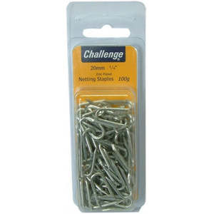 Trimming Cutting: Staples Netting - Bayonet Blist.Pak20mm 100g Pkt