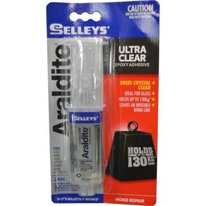 Tapes Adhesives: SELLEYS Araldite - ULTRA CLEAR (24ml)