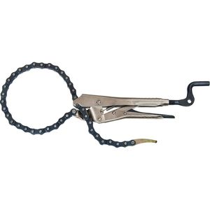 Pliers: Stronghand Locking Chain Plier with Crank Handle