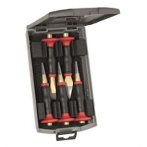Rennsteig Chisel & Punch with Handguards - Tools 5 Piece (Set)