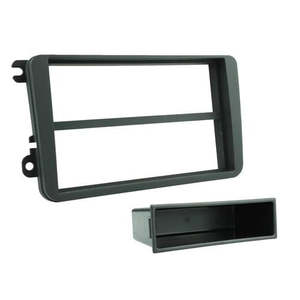 Fitting Kit Skoda / Vw 2003 - 2016 Din (with Pocket) (black)