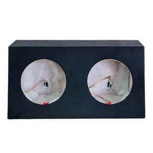 A 100 1010 Speakers Spacers: SUBWOOFER BOX FOR 2 x 10" SUB DOUBLE BLACK
