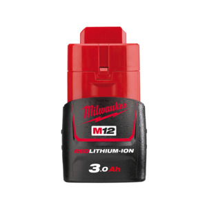 Milwaukee M12 Redlithium-Ion 3.0Ah Compact Battery