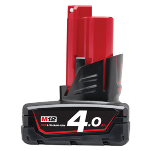 Milwaukee M12 Redlithium-Ion 4.0Ah Battery