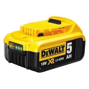 Battery Accessories: DeWALT 18V XR Li-Ion 5.0Ah Battery