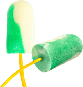 Plugs Sockets: Bio Soft Earplugs Mega Bullet Corded 100 100 (Packet)