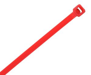 Terminals Cable Ties: Cabac Nylon 66 Red Cable Tie 200 x 4.8mm 100 (Pack)