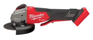 Fuel Funnels: Milwaukee M18 FUEL V/Speed Braking Angle Grinder 125mm (Cordless Skin Only)