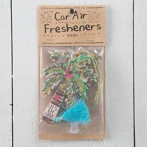 Air Freshener: Air Fresheners Tassel Palm Tree Lost Ocean