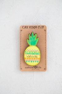 Sunshades: Car Visor Clip Pineapple Be Sweet