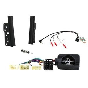 A 100 1001 Aerials Adaptors: FITTING KIT TOYOTA VARIOUS 1999 - 2011 DOUBLE DIN TRIMS (BLACK) COMPLETE KIT