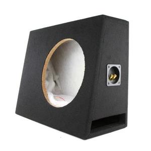 A 100 1010 Speakers Spacers: SUBWOOFER BOX 12" SEALER SLIMLINE ENCLOSURE WITH FLAT BACK AND SLOT PORT - BLACK