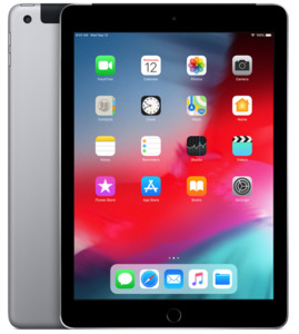 Apple iPad 6th Gen 32GB Wi-Fi + Cellular 3G/4G Space Gray - New Battery (As New) Wifi NW
