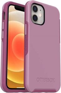 Chargers: OtterBox Symmetry+ Case for iPhone 12 Mini with MagSafe - Cake POP (Orchid/Rosebud)