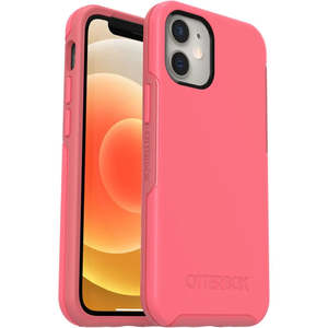 OtterBox Symmetry+ Case for iPhone 12 Mini with MagSafe (Tea Petal Pink)