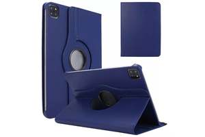 Chargers: Kickstand Book Case for iPad Pro 12.9 2018 to 2022 - Blue *Free Shipping*