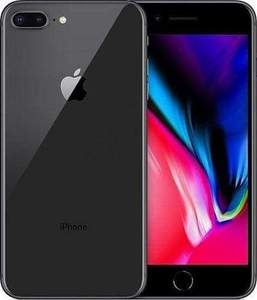 Apple Phones: Apple iPhone 8 Plus 64GB Space Grey - New Battery, Case, Screen Protector (Excellent)