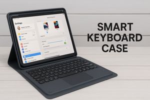 Ipads: Smart Keyboard Case for iPad 9.7" (5th/6th Gen), iPad Air 1/Air 2, and iPad Pro 9.7"