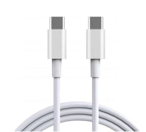 Laptops: USB C to USB C Cable 2m Support Apple iPhone, iPad Pro, iPad Air, Samsung, Oppo, Oneplus, Google Pixel