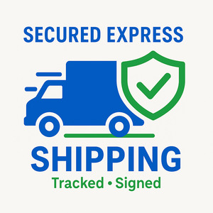 All: Secured Express Shipping Upgrade (Tracked + Signature)