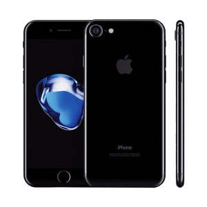 Apple iPhone 7 128GB Jet Black - New Battery, Case, Glass Screen Protector (Good)