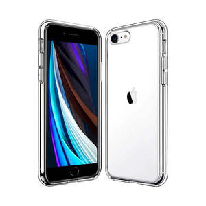 iPhone SE 2022 & 2020, iPhone 8, 7 Tough Hybrid Clear Case