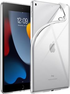 Computer: Apple iPad 5,6, Air 1 (9.7 inch) Soft TPU Transparent Slim Shockproof Clear Case