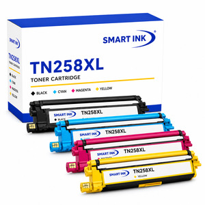 Brother TN258XL Compatible Toner Cartridges 4 Pack – Black Cyan Magenta Yellow&hellip;