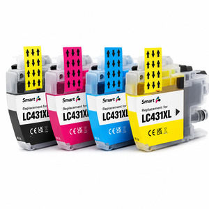 Brother LC431XL Compatible Ink Cartridges 4 Pack – Black Cyan Magenta Yellow �&hellip;