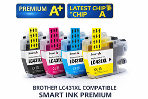 Brother Ink Cartridges: Brother LC431XL Ink Cartridge – Compatible for DCP-J1050DW & MFC-J1010DW – High Yield Ink – Black Cyan Magenta Yellow – NZ Stock